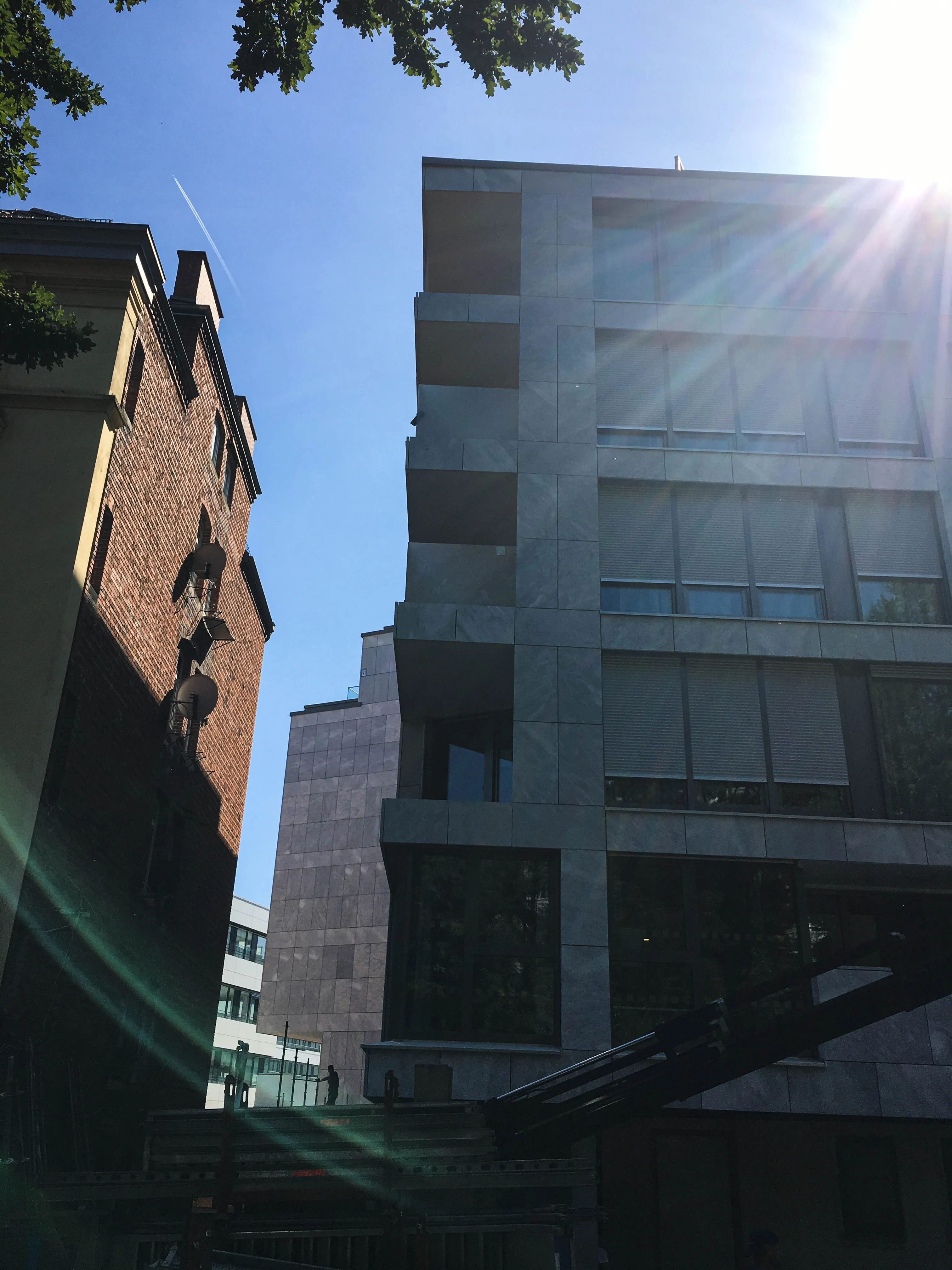fassade gegenlicht