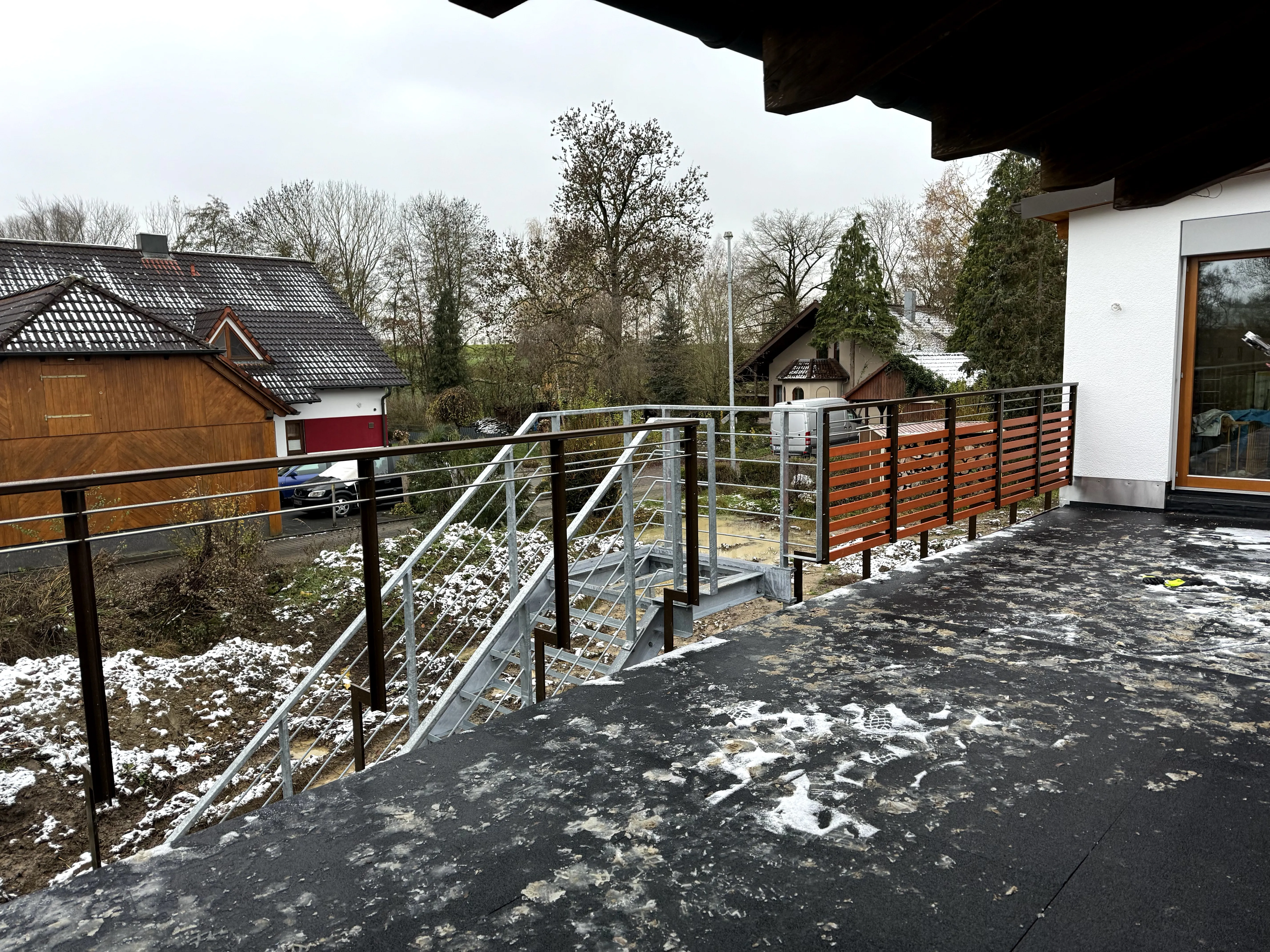 balkon bauphase
