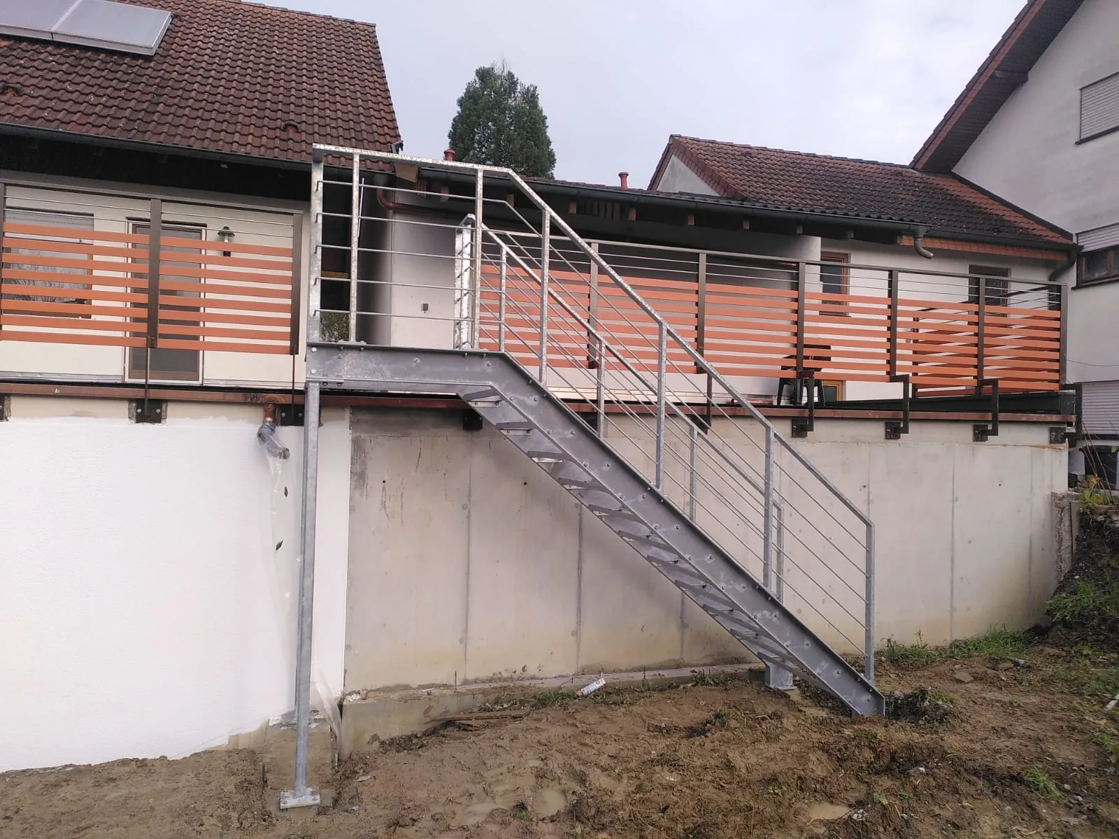 balkon treppe